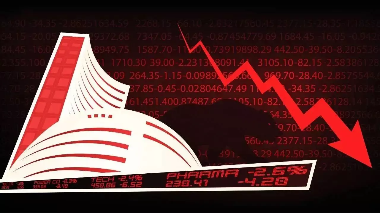 Stock Market : హోలీ పూట వెలవెల బోయిన మార్కెట్..సెన్సెక్స్ 1750 పాయింట్లు పతనం, రూ.9లక్షల కోట్లు ఆవిరి Stock Market : హోలీ పూట వెలవెల బోయిన మార్కెట్..సెన్సెక్స్ 1750 పాయింట్లు పతనం, రూ.9లక్షల కోట్లు ఆవిరి