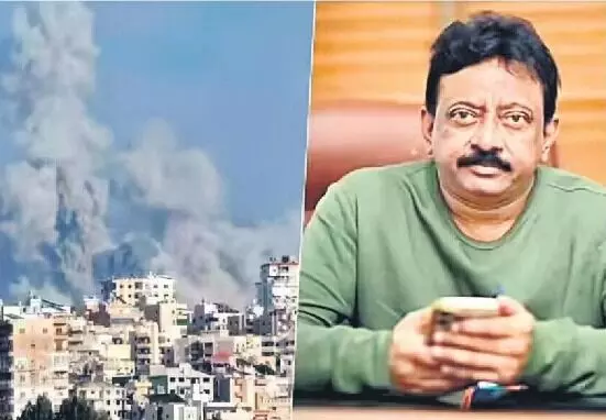 RGV’s Satirical: ఇరాన్, ఇజ్రాయెల్ యుద్ధంపై ఆర్జీవీ సెటైర్లు! RGV’s Satirical: ఇరాన్, ఇజ్రాయెల్ యుద్ధంపై ఆర్జీవీ సెటైర్లు!