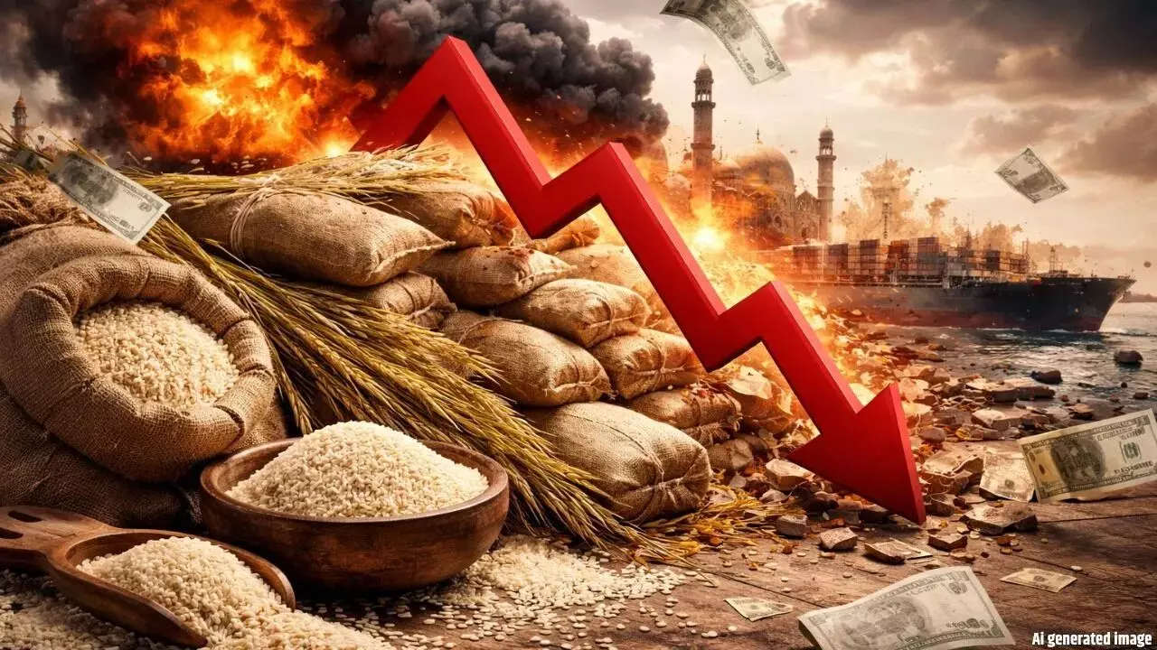Rice Export : ఇరాన్ మార్కెట్ క్లోజ్..సముద్రం మధ్యలోనే చిక్కుకున్న 4 లక్షల టన్నుల బాస్మతి బియ్యం Rice Export : ఇరాన్ మార్కెట్ క్లోజ్..సముద్రం మధ్యలోనే చిక్కుకున్న 4 లక్షల టన్నుల బాస్మతి బియ్యం