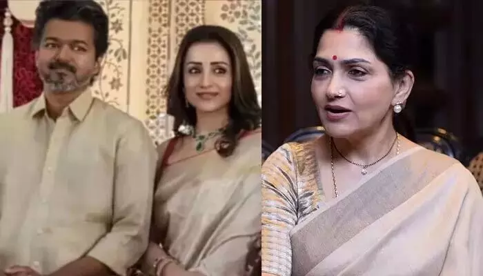Khushbu Sundar Reacts: అది వాళ్ల పర్సనల్ ..మీ కెందుకు.. విజయ్ -త్రిషలపై ఖుష్బు రియాక్షన్ Khushbu Sundar Reacts: అది వాళ్ల పర్సనల్ ..మీ కెందుకు.. విజయ్ -త్రిషలపై ఖుష్బు రియాక్షన్
