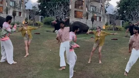Vijay Deverakonda and Rashmika: తమ్ముడు ఆనంద్తో కలిసి విజయ్-రష్మిక అదిరిపోయే స్టెప్పులు.. వీడియో వైరల్.. Vijay Deverakonda and Rashmika: తమ్ముడు ఆనంద్తో కలిసి విజయ్-రష్మిక అదిరిపోయే స్టెప్పులు.. వీడియో వైరల్..