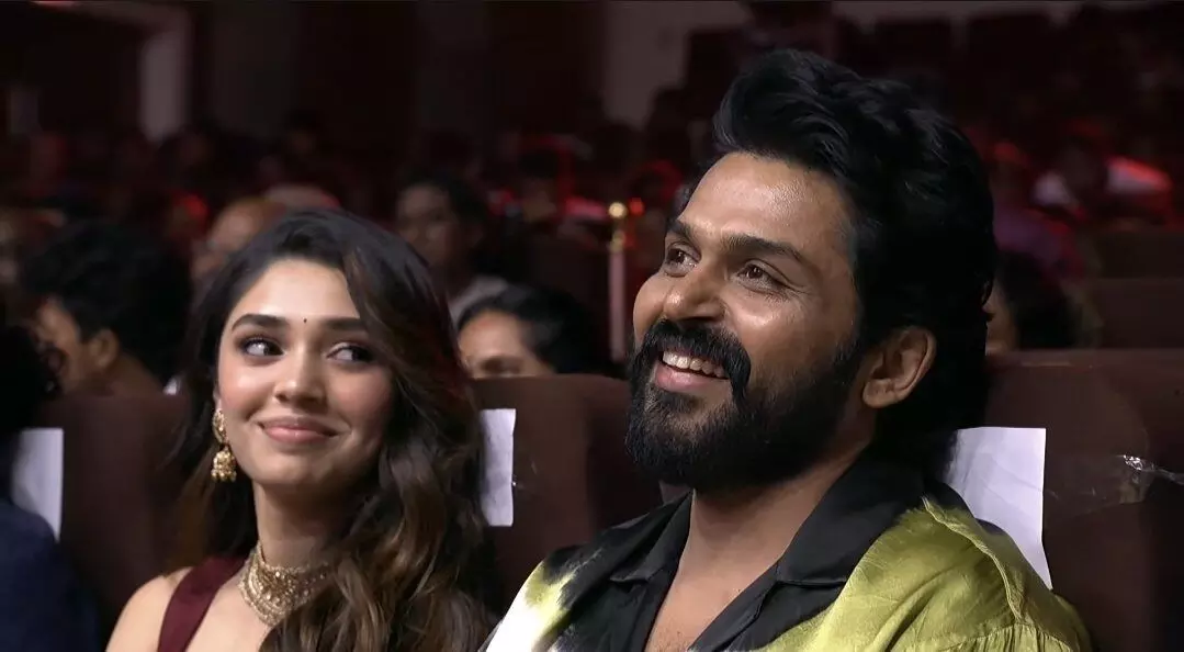 Actress Kriti Shetty: చిన్నప్పటి నుంచి ఆయనకు అభిమానిని Actress Kriti Shetty: చిన్నప్పటి నుంచి ఆయనకు అభిమానిని