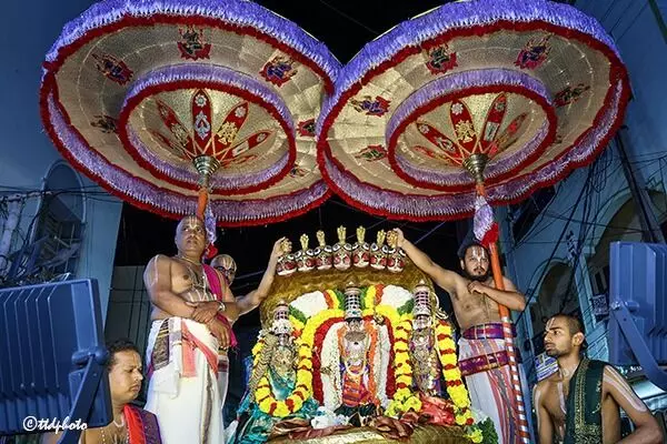 Lord Kodandarama on Pedda Sesha Vahanam: పెద్దశేష వాహనంపై శ్రీ కోదండరాముడి దివ్య వైభవం Lord Kodandarama on Pedda Sesha Vahanam: పెద్దశేష వాహనంపై శ్రీ కోదండరాముడి దివ్య వైభవం