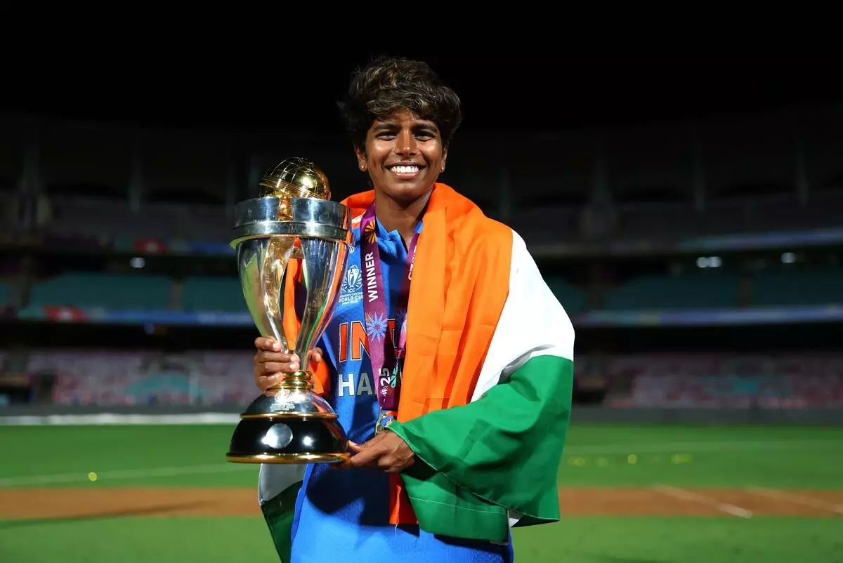 Arundhati Reddy: అరుంధతికి ఐసీసీ అవార్డ్ Arundhati Reddy: అరుంధతికి ఐసీసీ అవార్డ్