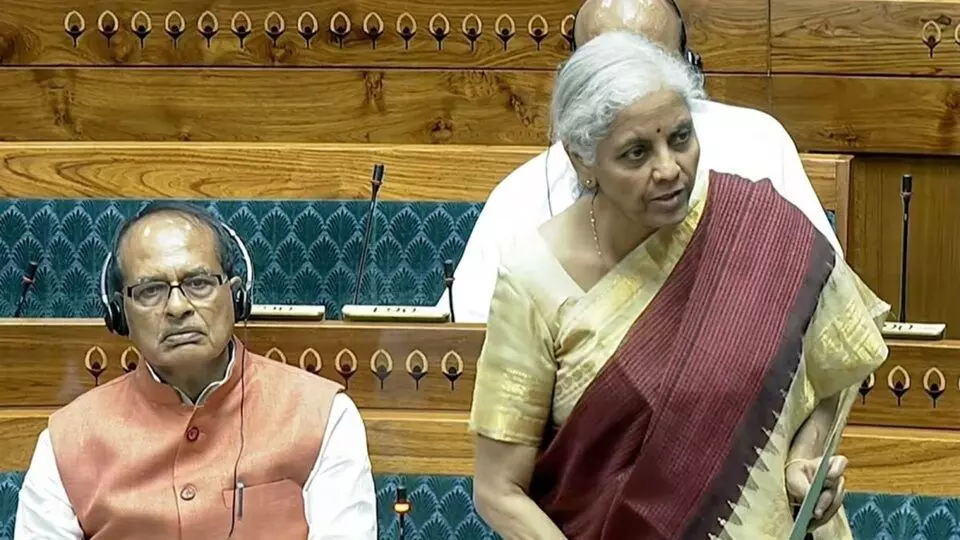 Nirmala Sitharaman Clarifies: రైతు రుణాల పూర్తి మాఫీకి ప్రభుత్వం వద్ద ఎలాంటి ప్రతిపాదన లేదు: కేంద్ర ఆర్థిక మంత్రి నిర్మలా సీతారామన్ స్పష్టీకరణ Nirmala Sitharaman Clarifies: రైతు రుణాల పూర్తి మాఫీకి ప్రభుత్వం వద్ద ఎలాంటి ప్రతిపాదన లేదు: కేంద్ర ఆర్థిక మంత్రి నిర్మలా సీతారామన్ స్పష్టీకరణ