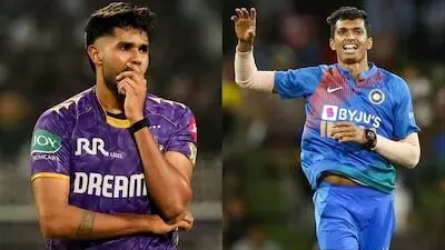 Indian Premier League 2026: ఐపీఎల్ 2026: కేకేఆర్ మాస్టర్ ప్లాన్.. రాణా అవుట్, సైనీ ఇన్! Indian Premier League 2026: ఐపీఎల్ 2026: కేకేఆర్ మాస్టర్ ప్లాన్.. రాణా అవుట్, సైనీ ఇన్!
