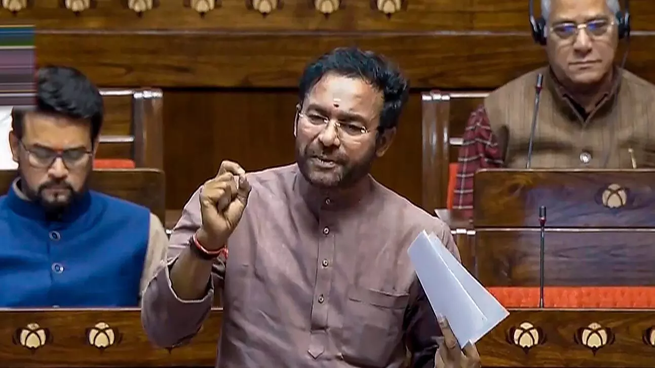 Kaleshwaram Project: రాజ్యసభలో కాళేశ్వరం ప్రాజెక్టుపై కిషన్రెడ్డి-సురేశ్రెడ్డి తీవ్ర వాగ్వాదం Kaleshwaram Project: రాజ్యసభలో కాళేశ్వరం ప్రాజెక్టుపై కిషన్రెడ్డి-సురేశ్రెడ్డి తీవ్ర వాగ్వాదం