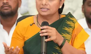 K. Kavitha: అబద్ధాలు చెప్పే కాంగ్రెస్.. నిద్రాణమైన బీఆర్ఎస్: కవిత K. Kavitha: అబద్ధాలు చెప్పే కాంగ్రెస్.. నిద్రాణమైన బీఆర్ఎస్: కవిత