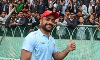 Rashid Khan: భారత్తో టెస్టుకు రషీద్ ఖాన్ దూరం? Rashid Khan: భారత్తో టెస్టుకు రషీద్ ఖాన్ దూరం?