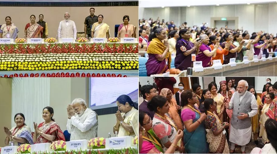 Women’s Reservation Law: మహిళా రిజర్వేషన్ చట్టం: 21వ శతాబ్దపు అతి ముఖ్యమైన చారిత్రక నిర్ణయం- ప్రధాని నరేంద్ర మోదీ Women’s Reservation Law: మహిళా రిజర్వేషన్ చట్టం: 21వ శతాబ్దపు అతి ముఖ్యమైన చారిత్రక నిర్ణయం- ప్రధాని నరేంద్ర మోదీ