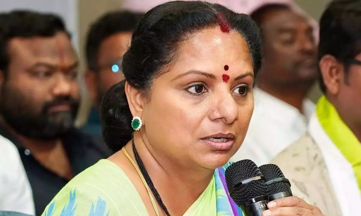 K. Kavitha: డీలిమిటేషన్ బిల్లును మహిళా రిజర్వేషన్లతో లింక్ చేయడం పెద్ద కుట్ర: కల్వకుంట్ల కవిత K. Kavitha: డీలిమిటేషన్ బిల్లును మహిళా రిజర్వేషన్లతో లింక్ చేయడం పెద్ద కుట్ర: కల్వకుంట్ల కవిత