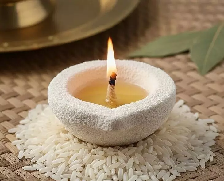 Lighting a Rice Flour Lamp: బియ్యం పిండి దీపం వెలిగిస్తే..అష్టైశ్వర్యాలు సిద్ధిస్తాయా? Lighting a Rice Flour Lamp: బియ్యం పిండి దీపం వెలిగిస్తే..అష్టైశ్వర్యాలు సిద్ధిస్తాయా?