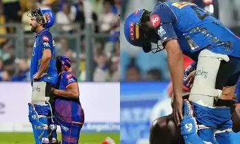 IPL 2026: పంజాబ్ మ్యాచ్ కి రోహిత్ ఆడేది డౌటే.? IPL 2026: పంజాబ్ మ్యాచ్ కి రోహిత్ ఆడేది డౌటే.?