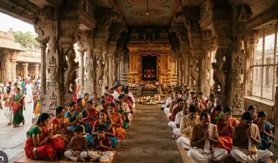 Sit for a While After Temple Darshan: గుడిలో దర్శనం అయ్యాక ఎందుకు కూర్చోవాలి? దీని వెనుక ఉన్న రహస్యం ఇదే! Sit for a While After Temple Darshan: గుడిలో దర్శనం అయ్యాక ఎందుకు కూర్చోవాలి? దీని వెనుక ఉన్న రహస్యం ఇదే!