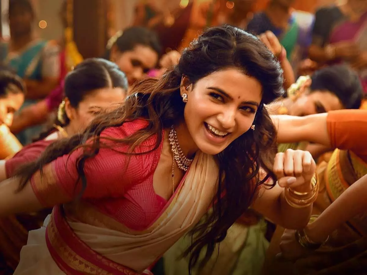 Samantha Ruth Prabhu: సామ్ డ్యాన్స్ స్టెప్పులు.. తస్సాదియా సాంగ్ అదిరింది! Samantha Ruth Prabhu: సామ్ డ్యాన్స్ స్టెప్పులు.. తస్సాదియా సాంగ్ అదిరింది!