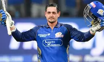 Quinton de Kock: రోహిత్ రికార్డు బ్రేక్.. ధోనీని మించిపోయిన డి కాక్ Quinton de Kock: రోహిత్ రికార్డు బ్రేక్.. ధోనీని మించిపోయిన డి కాక్