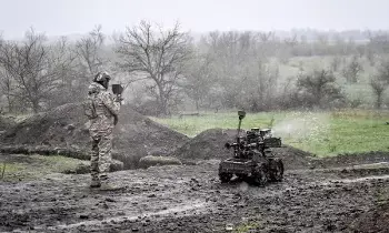 Ukraine Launches First Robot-Only Attack on Battlefield: ఉక్రెయిన్ యుద్ధరంగంలో రోబో సైనికుల తొలి దాడి.. మానవ సైన్యం సురక్షితం! Ukraine Launches First Robot-Only Attack on Battlefield: ఉక్రెయిన్ యుద్ధరంగంలో రోబో సైనికుల తొలి దాడి.. మానవ సైన్యం సురక్షితం!