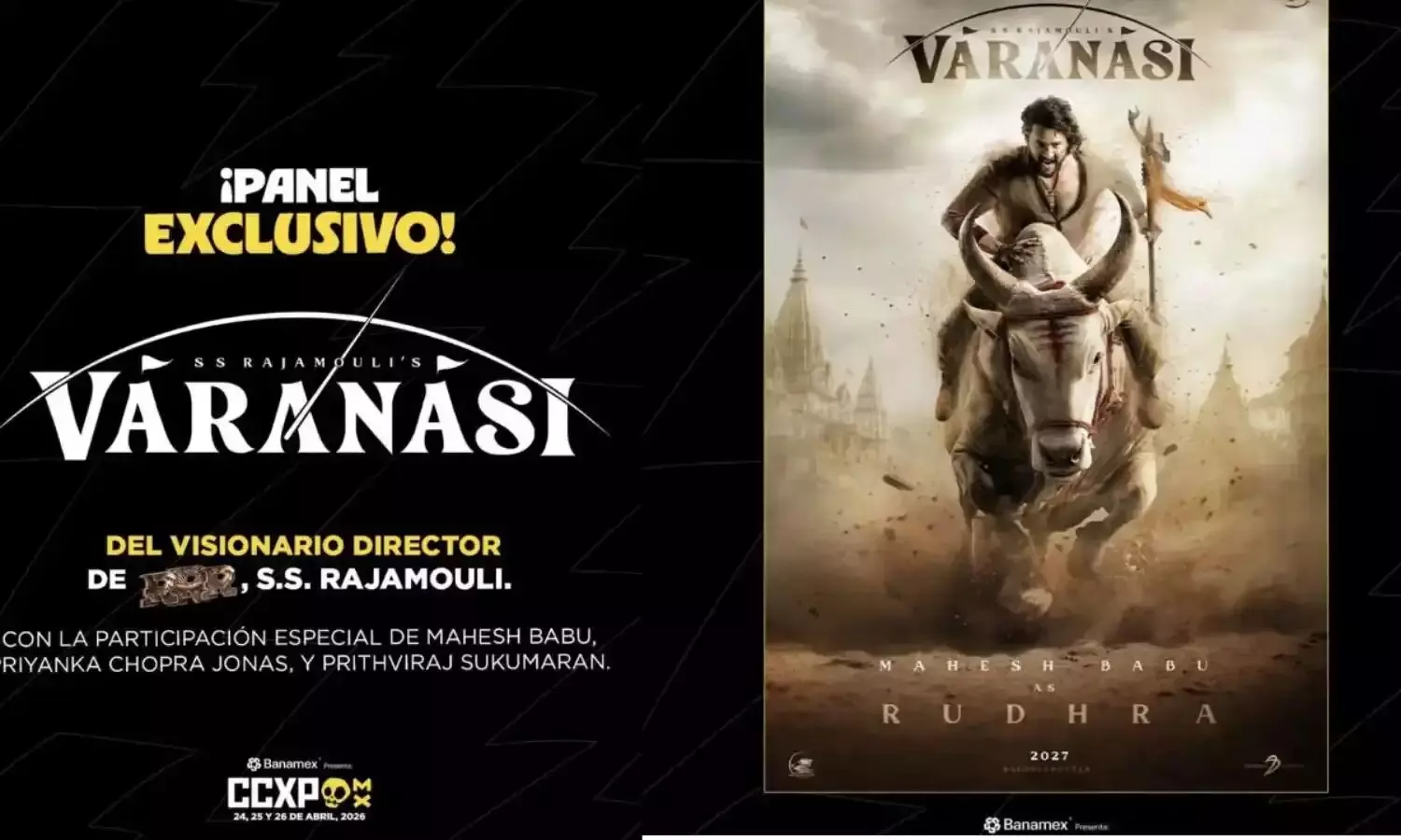 Varanasi: మెక్సికోలో వారణాసి గ్లోబల్ ప్రెజెంటేషన్ Varanasi: మెక్సికోలో వారణాసి గ్లోబల్ ప్రెజెంటేషన్