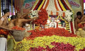 Kodandarama Temple in Tirupati: ఘనంగా తిరుపతి శ్రీ కోదండరాముని పుష్పయాగ మహోత్సవం