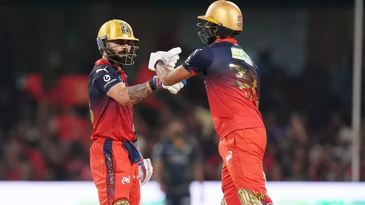 IPL 2026: కింగ్ కోహ్లీ ఊచకోత.. గుజరాత్ టైటాన్స్ను చిత్తు చేసిన ఆర్సీబీ IPL 2026: కింగ్ కోహ్లీ ఊచకోత.. గుజరాత్ టైటాన్స్ను చిత్తు చేసిన ఆర్సీబీ