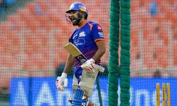 IPL 2026: ముంబై ఫ్యాన్స్కు గుడ్ న్యూస్..సన్రైజర్స్తో మ్యాచ్కు రోహిత్ శర్మ రెడీ! IPL 2026: ముంబై ఫ్యాన్స్కు గుడ్ న్యూస్..సన్రైజర్స్తో మ్యాచ్కు రోహిత్ శర్మ రెడీ!