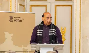 Rajnath Singh: ఉగ్రవాదంపై ద్వంద్వ ప్రమాణాలకు చోటు లేదు: రాజ్నాథ్ సింగ్ Rajnath Singh: ఉగ్రవాదంపై ద్వంద్వ ప్రమాణాలకు చోటు లేదు: రాజ్నాథ్ సింగ్