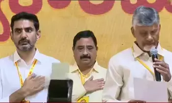 Nara Lokesh: టీడీపీ జాతీయ వర్కింగ్ ప్రెసిడెంట్‌గా బాధ్యతలు స్వీకరించిన లోకేశ్‌కు నేతల అభినందనలు