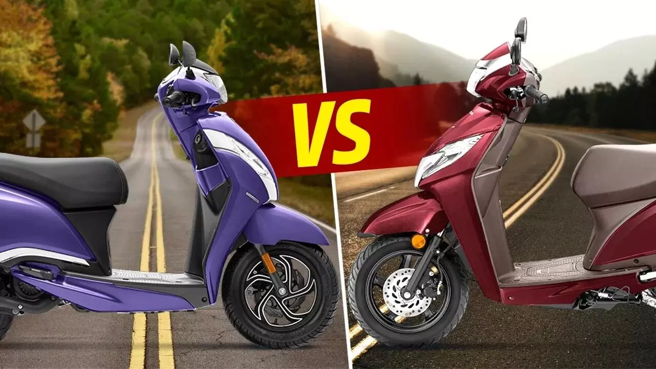 Activa 125 vs Jupiter 125 : హోండా యాక్టివా vs టీవీఎస్ జూపిటర్.. 2026లో ఏ స్కూటర్ ‘రియల్ కింగ్’? Activa 125 vs Jupiter 125 : హోండా యాక్టివా vs టీవీఎస్ జూపిటర్.. 2026లో ఏ స్కూటర్ ‘రియల్ కింగ్’?