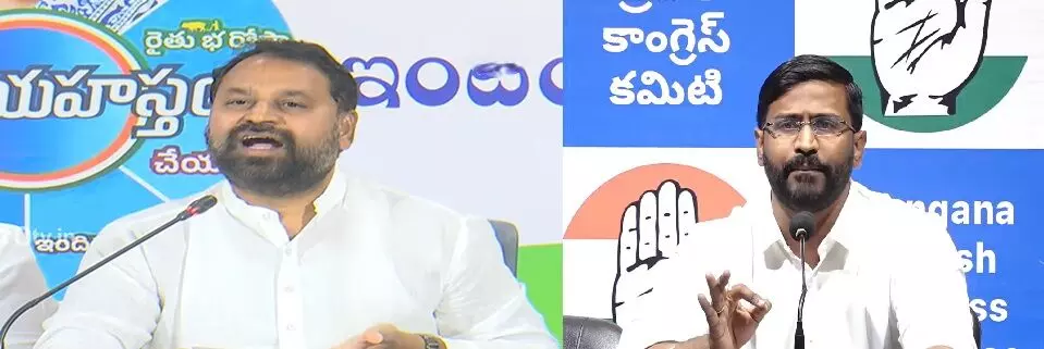 Balmuri Venkat and Addanki Dayakar: ప్రభుత్వంపై తీవ్ర విమర్శలు… ప్రజా సమస్యలపై పోరాటం కొనసాగిస్తాం: ఎమ్మెల్సీలు బల్మూరి వెంకట్, అద్దంకి దయాకర్ Balmuri Venkat and Addanki Dayakar: ప్రభుత్వంపై తీవ్ర విమర్శలు… ప్రజా సమస్యలపై పోరాటం కొనసాగిస్తాం: ఎమ్మెల్సీలు బల్మూరి వెంకట్, అద్దంకి దయాకర్