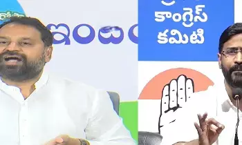 Balmuri Venkat and Addanki Dayakar: ప్రభుత్వంపై తీవ్ర విమర్శలు… ప్రజా సమస్యలపై పోరాటం కొనసాగిస్తాం: ఎమ్మెల్సీలు బల్మూరి వెంకట్, అద్దంకి దయాకర్ Balmuri Venkat and Addanki Dayakar: ప్రభుత్వంపై తీవ్ర విమర్శలు… ప్రజా సమస్యలపై పోరాటం కొనసాగిస్తాం: ఎమ్మెల్సీలు బల్మూరి వెంకట్, అద్దంకి దయాకర్