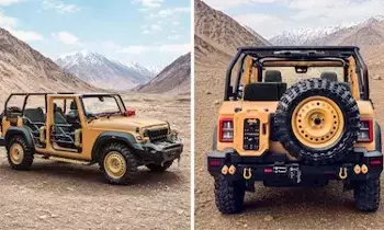 Mahindra : కొండలు, కోనలు ఏవైనా సరే.. దూసుకుపోవడమే..భారత సైన్యం కోసం మహీంద్రా యుద్ధనౌక Mahindra : కొండలు, కోనలు ఏవైనా సరే.. దూసుకుపోవడమే..భారత సైన్యం కోసం మహీంద్రా యుద్ధనౌక
