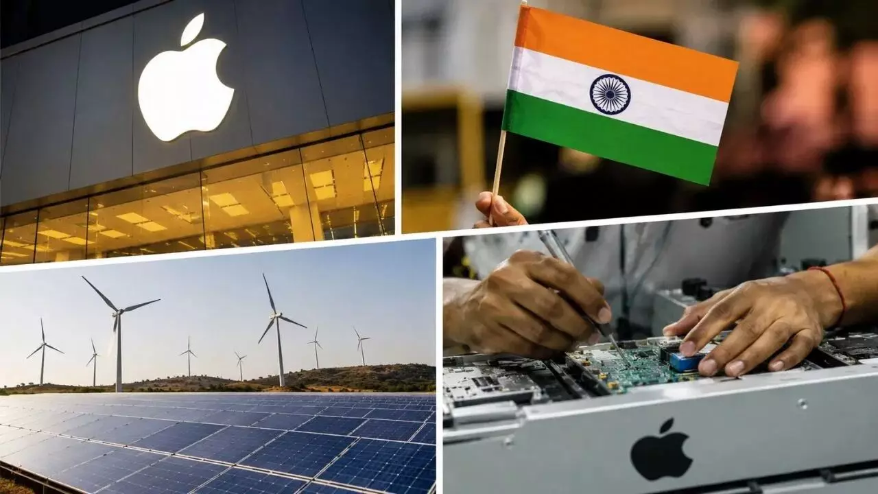 Apple : భారత స్టార్టప్లకు యాపిల్ అండ.. క్లీన్ ఎనర్జీ ప్రాజెక్టుల కోసం భారీ పెట్టుబడి Apple : భారత స్టార్టప్లకు యాపిల్ అండ.. క్లీన్ ఎనర్జీ ప్రాజెక్టుల కోసం భారీ పెట్టుబడి