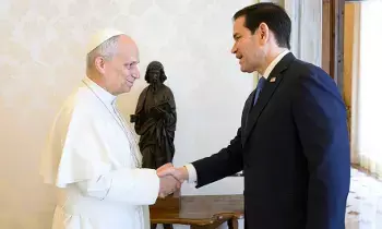 Marco Rubio: ట్రంప్‌ తరఫున పోప్‌ను కలిసిన రూబియో