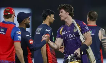 IPL 2026: ఫిన్ అలెన్ విధ్వంసం.. కేకేఆర్ వరుసగా నాలుగో విక్టరీ IPL 2026: ఫిన్ అలెన్ విధ్వంసం.. కేకేఆర్ వరుసగా నాలుగో విక్టరీ
