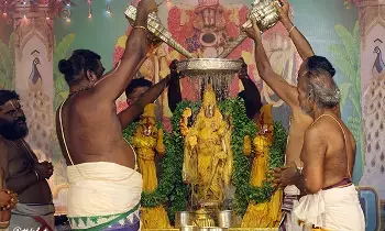 Sri Kalyana Venkateswara Swamy: వైభవంగా ముగిసిన శ్రీ కల్యాణ వేంకటేశ్వరస్వామివారి వసంతోత్సవాలు Sri Kalyana Venkateswara Swamy: వైభవంగా ముగిసిన శ్రీ కల్యాణ వేంకటేశ్వరస్వామివారి వసంతోత్సవాలు