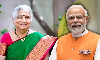 Sudha Murty : వర్క్ ఫ్రమ్ హోమ్ ముద్దు.. పెట్రోల్ ఖర్చులు వద్దు.. ప్రధాని మోదీ పిలుపుకు సుధామూర్తి జై Sudha Murty : వర్క్ ఫ్రమ్ హోమ్ ముద్దు.. పెట్రోల్ ఖర్చులు వద్దు.. ప్రధాని మోదీ పిలుపుకు సుధామూర్తి జై