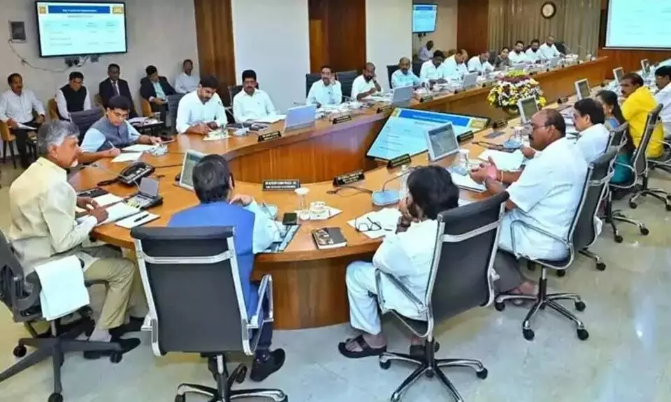 AP Cabinet: ఏపీ క్యాబినెట్: రూ.2 లక్షల కోట్ల పెట్టుబడులకు ఆమోదం AP Cabinet: ఏపీ క్యాబినెట్: రూ.2 లక్షల కోట్ల పెట్టుబడులకు ఆమోదం