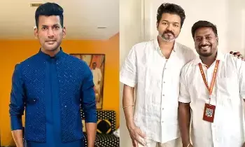 Hero Vishal Expresses: సీఎం విజయ్ నిర్ణయంపై హీరో విశాల్ తీవ్ర అసంతృప్తి Hero Vishal Expresses: సీఎం విజయ్ నిర్ణయంపై హీరో విశాల్ తీవ్ర అసంతృప్తి