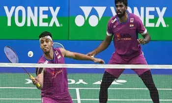 Thailand Open: థాయ్లాండ్ ఓపెన్లో భారత్కు నిరాశ.. ఫైనల్లో ఓడిన సాత్విక్-చిరాగ్ జోడీ Thailand Open: థాయ్లాండ్ ఓపెన్లో భారత్కు నిరాశ.. ఫైనల్లో ఓడిన సాత్విక్-చిరాగ్ జోడీ