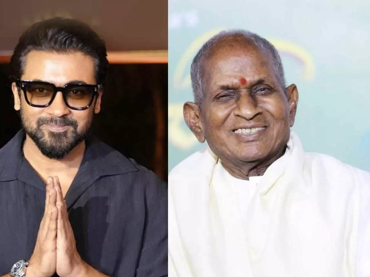 Film Karuppu (Veerabhadradu in Telugu): సూర్య సినిమాలో ఇళయరాజా వివాదాస్పద డైలాగ్ తొలగింపు Film Karuppu (Veerabhadradu in Telugu): సూర్య సినిమాలో ఇళయరాజా వివాదాస్పద డైలాగ్ తొలగింపు