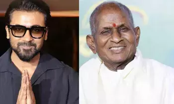 Film Karuppu (Veerabhadradu in Telugu): సూర్య సినిమాలో ఇళయరాజా వివాదాస్పద డైలాగ్ తొలగింపు Film Karuppu (Veerabhadradu in Telugu): సూర్య సినిమాలో ఇళయరాజా వివాదాస్పద డైలాగ్ తొలగింపు