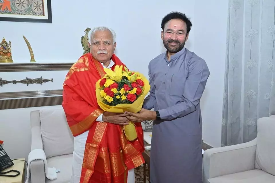 Key Breakthrough on Metro Phase-2: మెట్రో ఫేజ్-2పై కీలక ముందడుగు – కిషన్ రెడ్డి - మనోహర్ లాల్ ఖట్టర్ భేటీలో నిర్ణయాలు Key Breakthrough on Metro Phase-2: మెట్రో ఫేజ్-2పై కీలక ముందడుగు – కిషన్ రెడ్డి - మనోహర్ లాల్ ఖట్టర్ భేటీలో నిర్ణయాలు