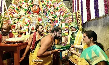 Kuppam Prasanna Tirupati Gangamma: కుప్పం ప్రసన్న తిరుపతి గంగమ్మకు వైభవంగా శ్రీవారి సారె Kuppam Prasanna Tirupati Gangamma: కుప్పం ప్రసన్న తిరుపతి గంగమ్మకు వైభవంగా శ్రీవారి సారె