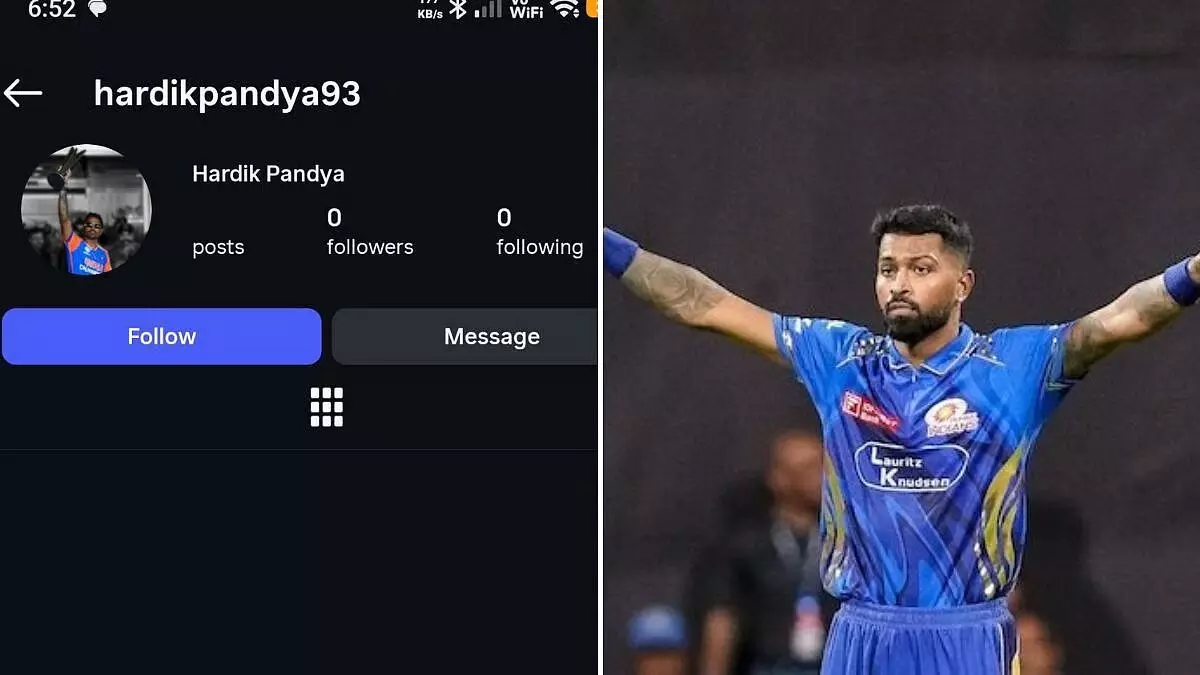 Hardik Pandya’s Instagram Account Deleted: హార్దిక్ పాండ్యా ఇన్స్టాగ్రామ్ అకౌంట్ డిలీట్! వెనుక అసలు కథ ఇదేనా? Hardik Pandya’s Instagram Account Deleted: హార్దిక్ పాండ్యా ఇన్స్టాగ్రామ్ అకౌంట్ డిలీట్! వెనుక అసలు కథ ఇదేనా?