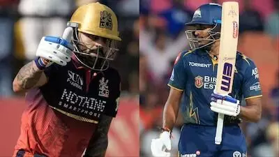 IPL 2026: ఐపీఎల్ చరిత్రలో విరాట్ కోహ్లీ రికార్డును సమం చేసిన సాయి సుదర్శన్! IPL 2026: ఐపీఎల్ చరిత్రలో విరాట్ కోహ్లీ రికార్డును సమం చేసిన సాయి సుదర్శన్!