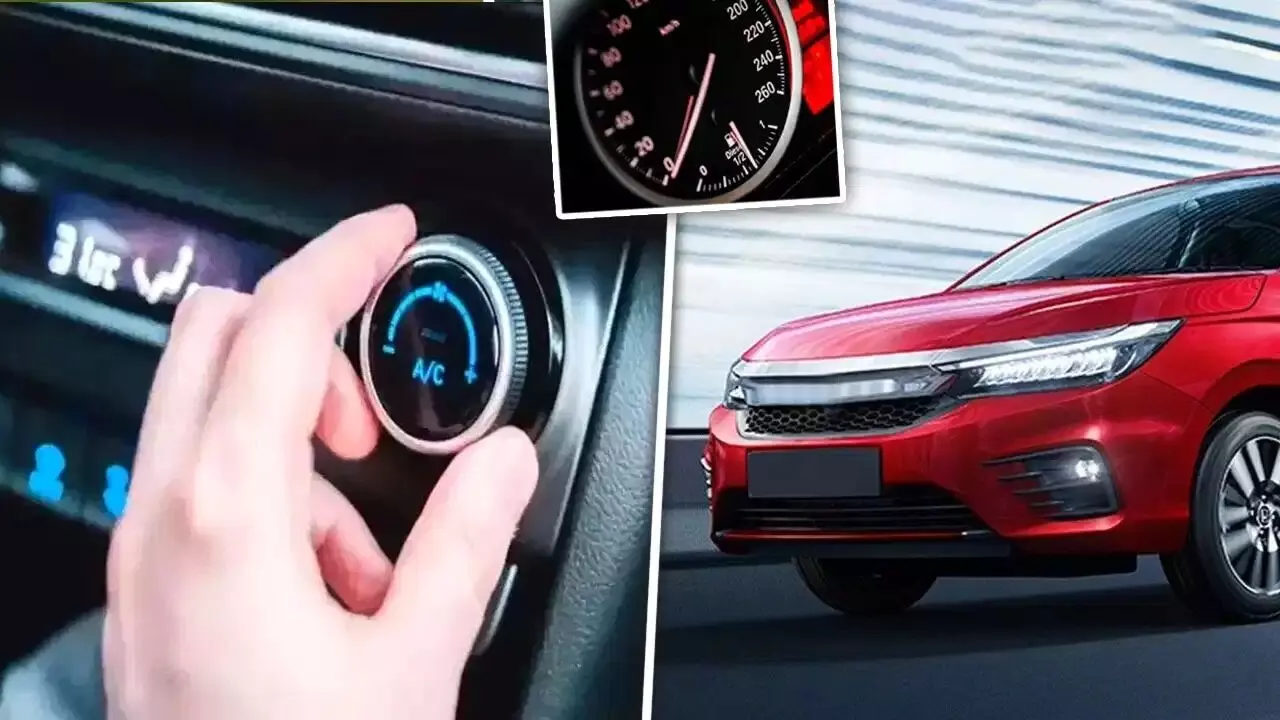 Car AC Mileage : కారులో ఏసీ ఆన్ చేస్తే మైలేజ్ ఎంత తగ్గుతుందో తెలుసా..? లీటర్ పెట్రోల్పై పడే ప్రభావం ఎంత? Car AC Mileage : కారులో ఏసీ ఆన్ చేస్తే మైలేజ్ ఎంత తగ్గుతుందో తెలుసా..? లీటర్ పెట్రోల్పై పడే ప్రభావం ఎంత?