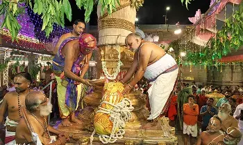 Sri Govindaraja Swamy Brahmotsavam: ధ్వజావరోహణంతో సంపూర్ణమైన శ్రీ గోవిందరాజస్వామివారి బ్రహ్మోత్సవ మహోత్సవం Sri Govindaraja Swamy Brahmotsavam: ధ్వజావరోహణంతో సంపూర్ణమైన శ్రీ గోవిందరాజస్వామివారి బ్రహ్మోత్సవ మహోత్సవం