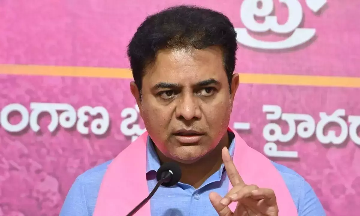 BRS Working President KTR: నేను చెప్పిన విషయాలన్నీ తప్పు అని నిరూపిస్తే శాశ్వతంగా రాజకీయాలు వదిలేస్తానన్న బీఆర్ఎస్ కార్యనిర్వాహక అధ్యక్షుడు కేటీఆర్ BRS Working President KTR: నేను చెప్పిన విషయాలన్నీ తప్పు అని నిరూపిస్తే శాశ్వతంగా రాజకీయాలు వదిలేస్తానన్న బీఆర్ఎస్ కార్యనిర్వాహక అధ్యక్షుడు కేటీఆర్