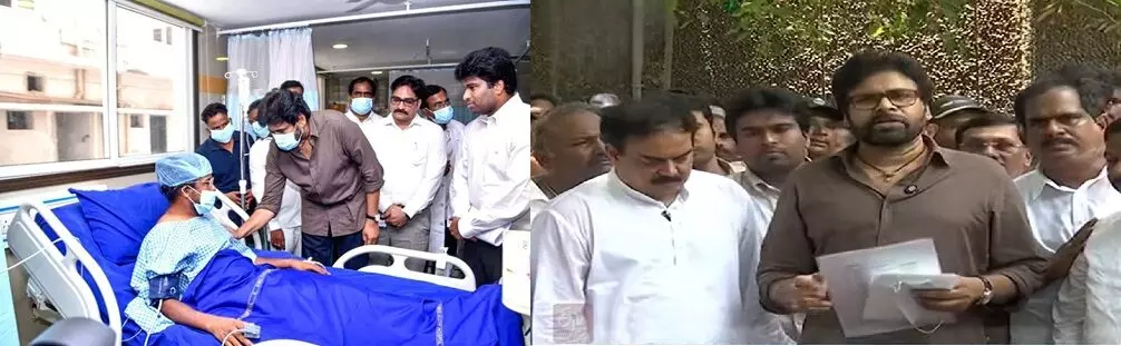 Visakhapatnam Steel Plant Accident: విశాఖ స్టీల్ ప్లాంట్ ప్రమాదం: మృతుల కుటుంబాలకు రూ.25 లక్షలు, ఉద్యోగం ప్రకటించిన పవన్ కల్యాణ్ Visakhapatnam Steel Plant Accident: విశాఖ స్టీల్ ప్లాంట్ ప్రమాదం: మృతుల కుటుంబాలకు రూ.25 లక్షలు, ఉద్యోగం ప్రకటించిన పవన్ కల్యాణ్