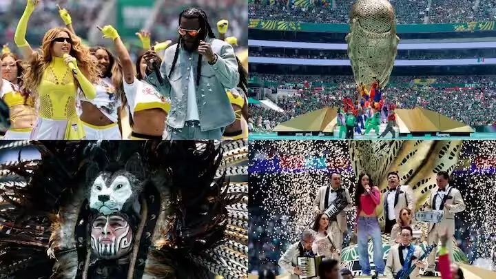 Football World Cup Opening Ceremony: స్టేజ్ ఊపేసిన షకీరా.. అదిరిపోయిన ఫుట్ బాల్ వరల్డ్ కప్ ఆరంభ వేడుకలు Football World Cup Opening Ceremony: స్టేజ్ ఊపేసిన షకీరా.. అదిరిపోయిన ఫుట్ బాల్ వరల్డ్ కప్ ఆరంభ వేడుకలు